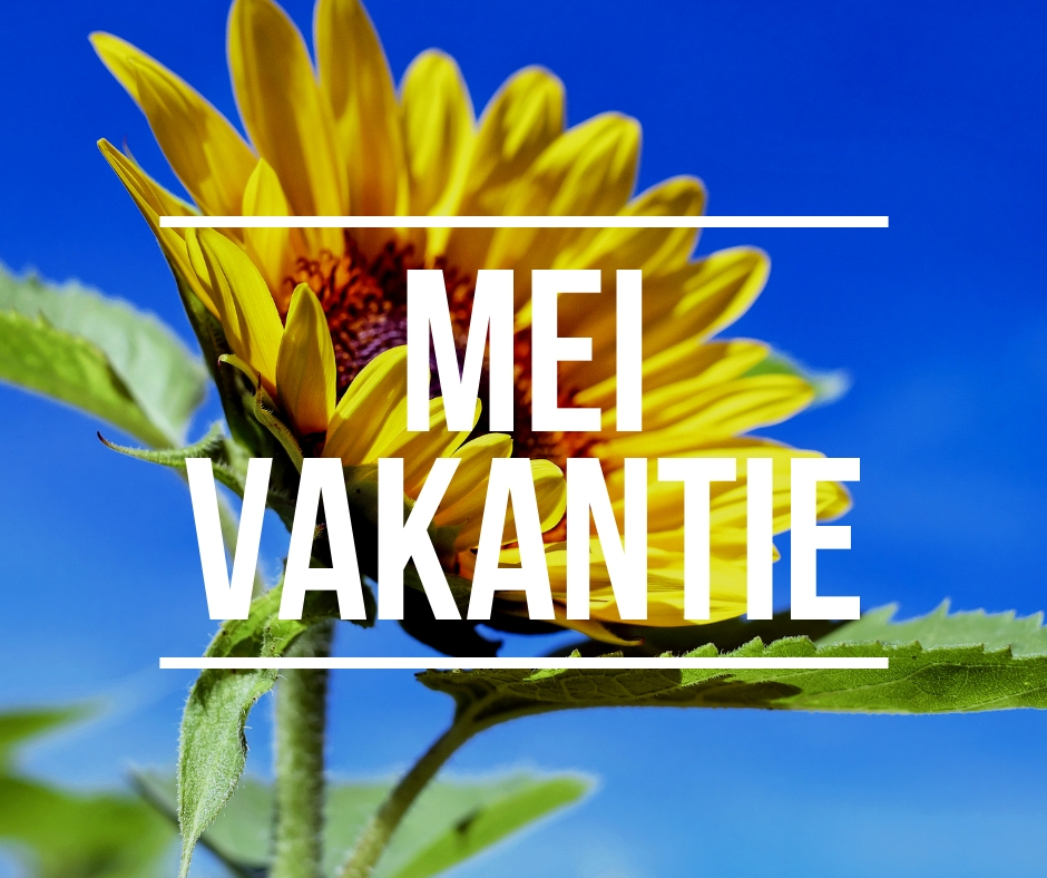 Trainingen Mei vakantie